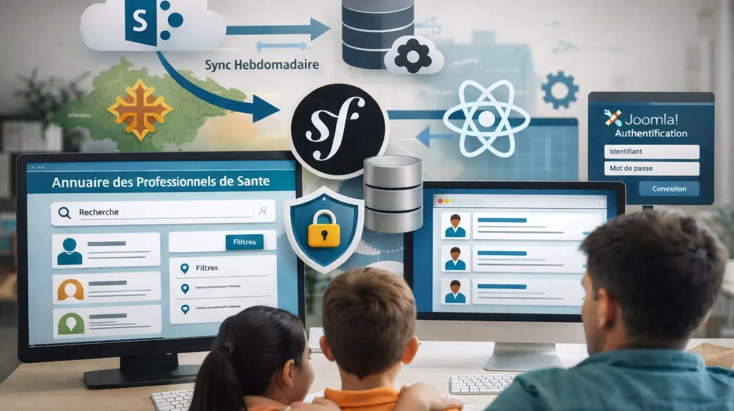 Développement d’application web sur mesure : un annuaire professionnel pour Occitadys