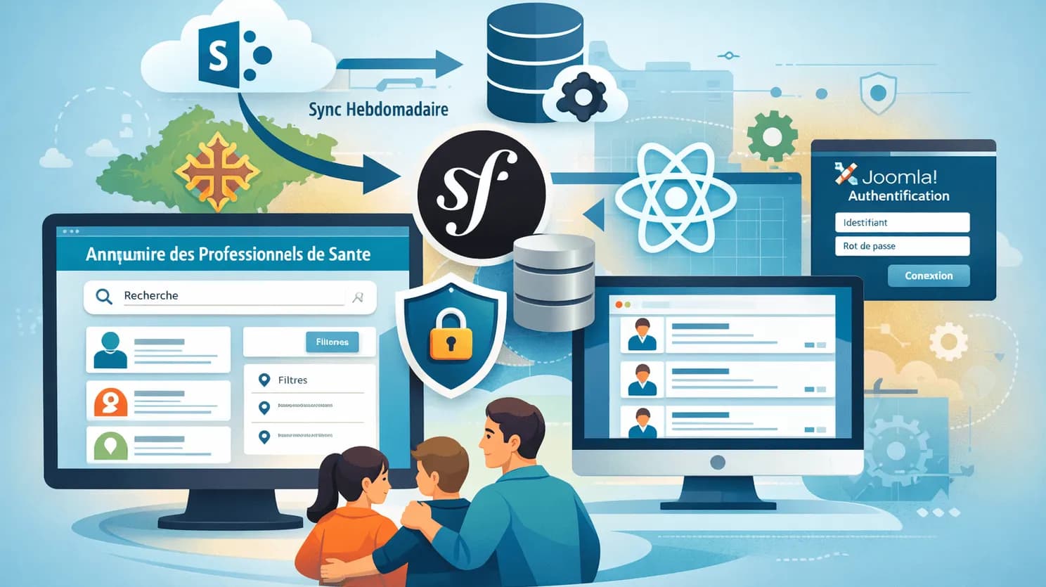 Développement d’application web sur mesure : un annuaire professionnel pour Occitadys