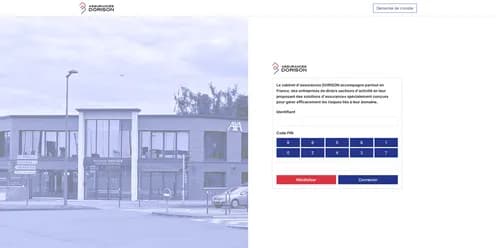 Site internet réalisé par Comtrast - Assurances Dorison, agence d'assurance Axa innovante
